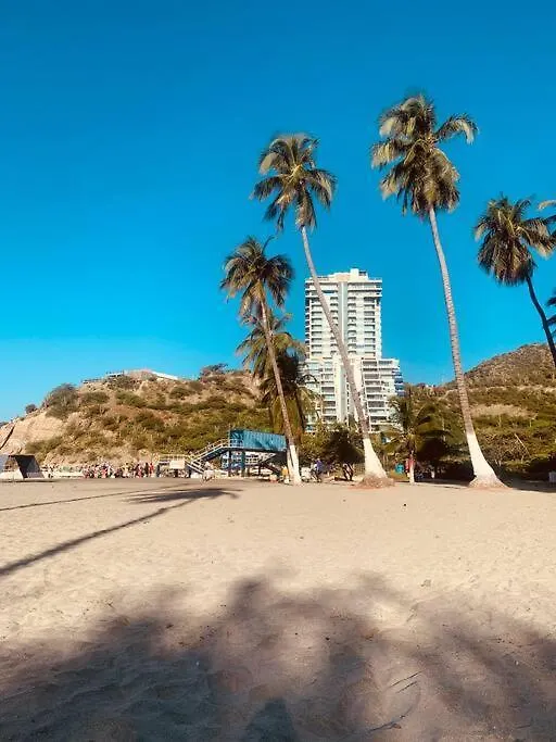 ¡Apto Con Vista Al Mar Y Salida Directa A Playa! Apartment Santa Marta