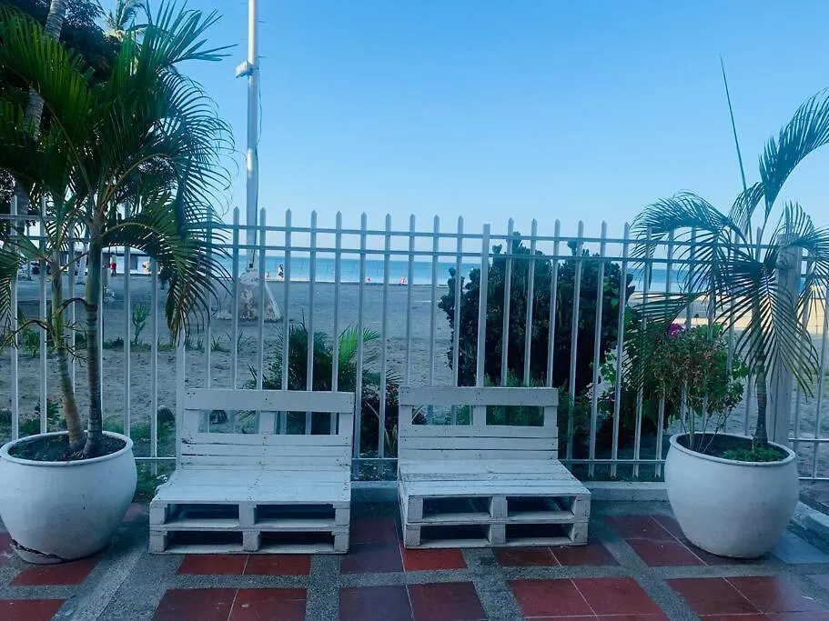 ¡Apto Con Vista Al Mar Y Salida Directa A Playa! Apartment Santa Marta  Colombia